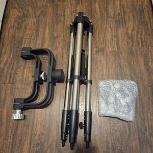 Barska AF14110 Jumbo Deluxe Tripod Extendable to 63.4 Inch w/ Rubber Feet